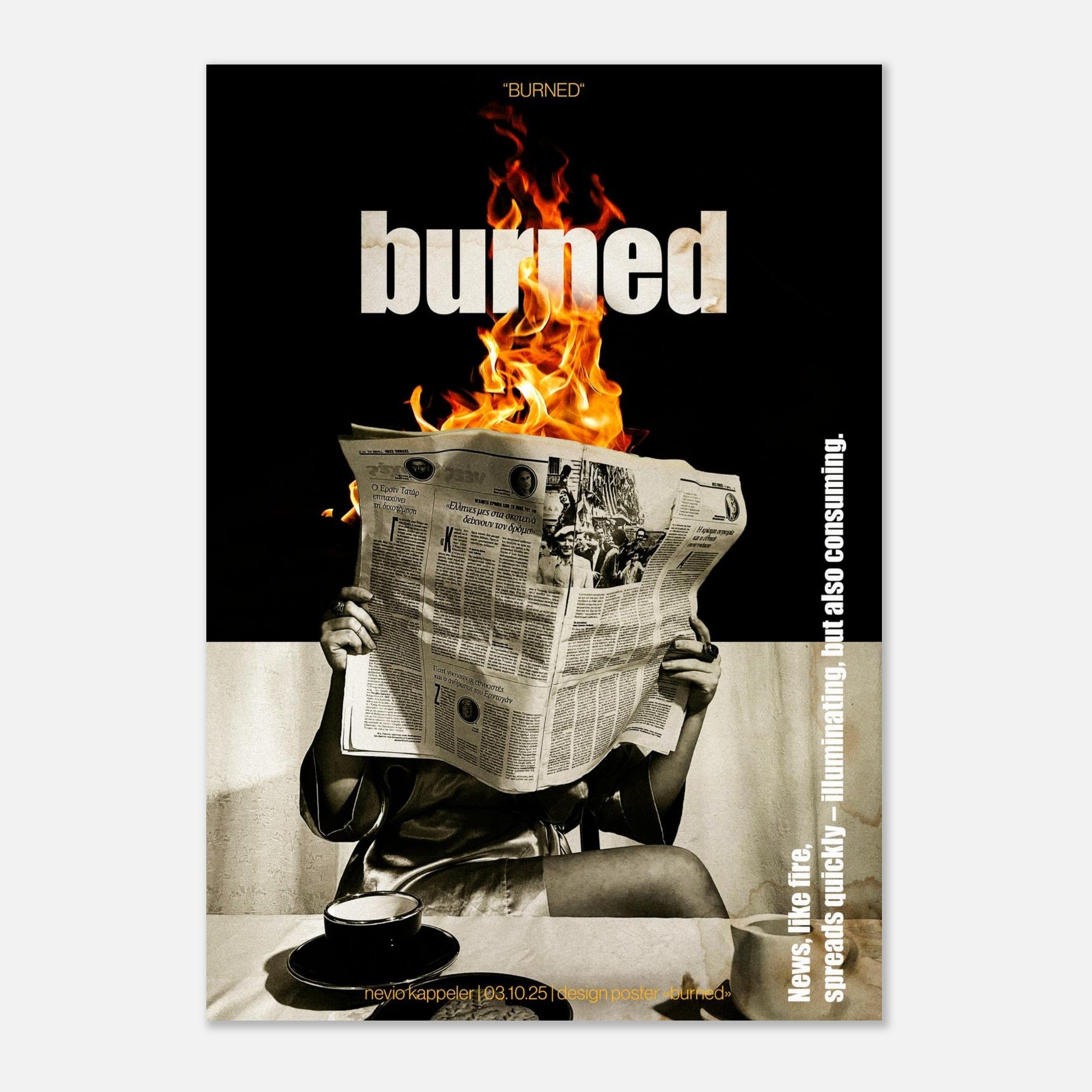 "burned" poster