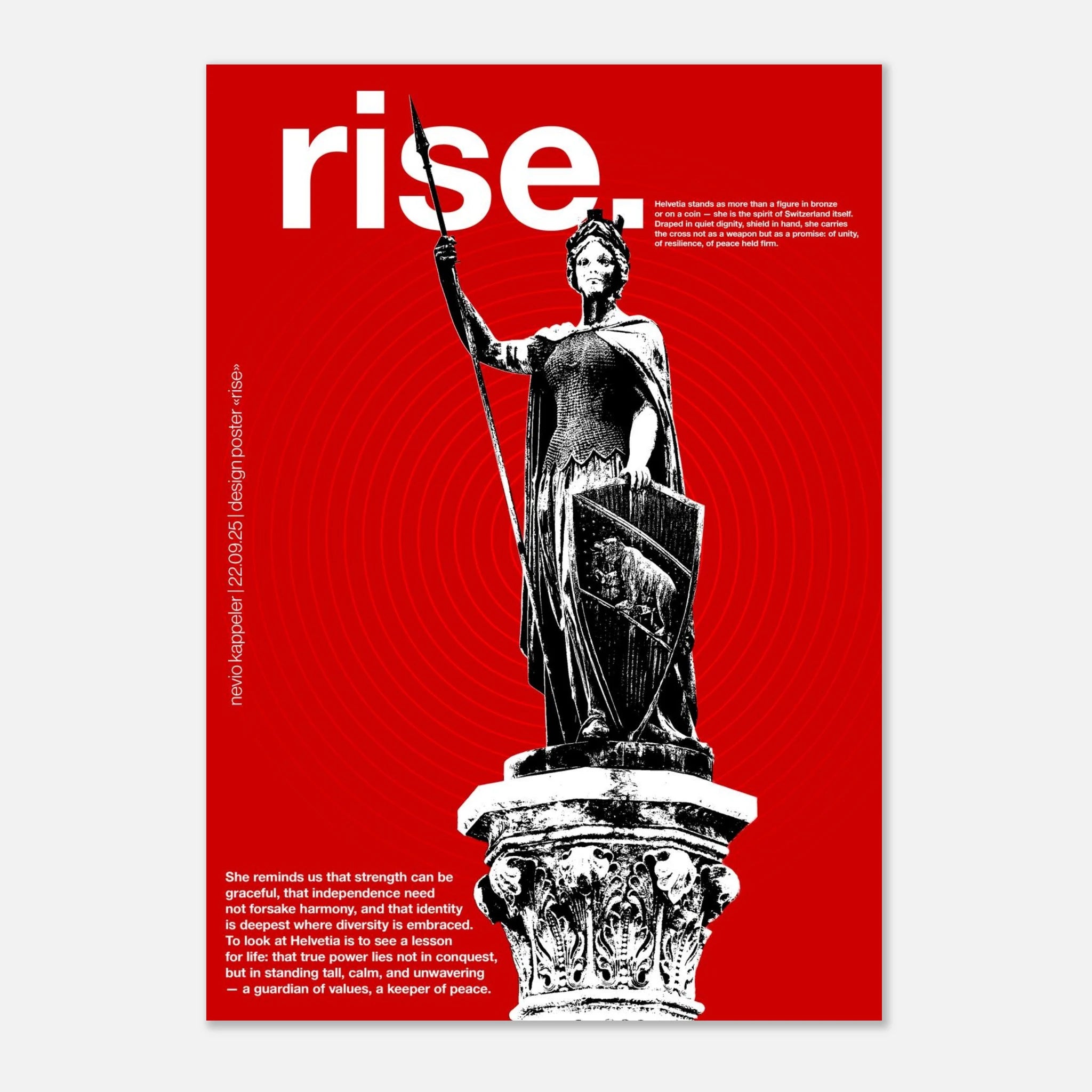 "rise" poster