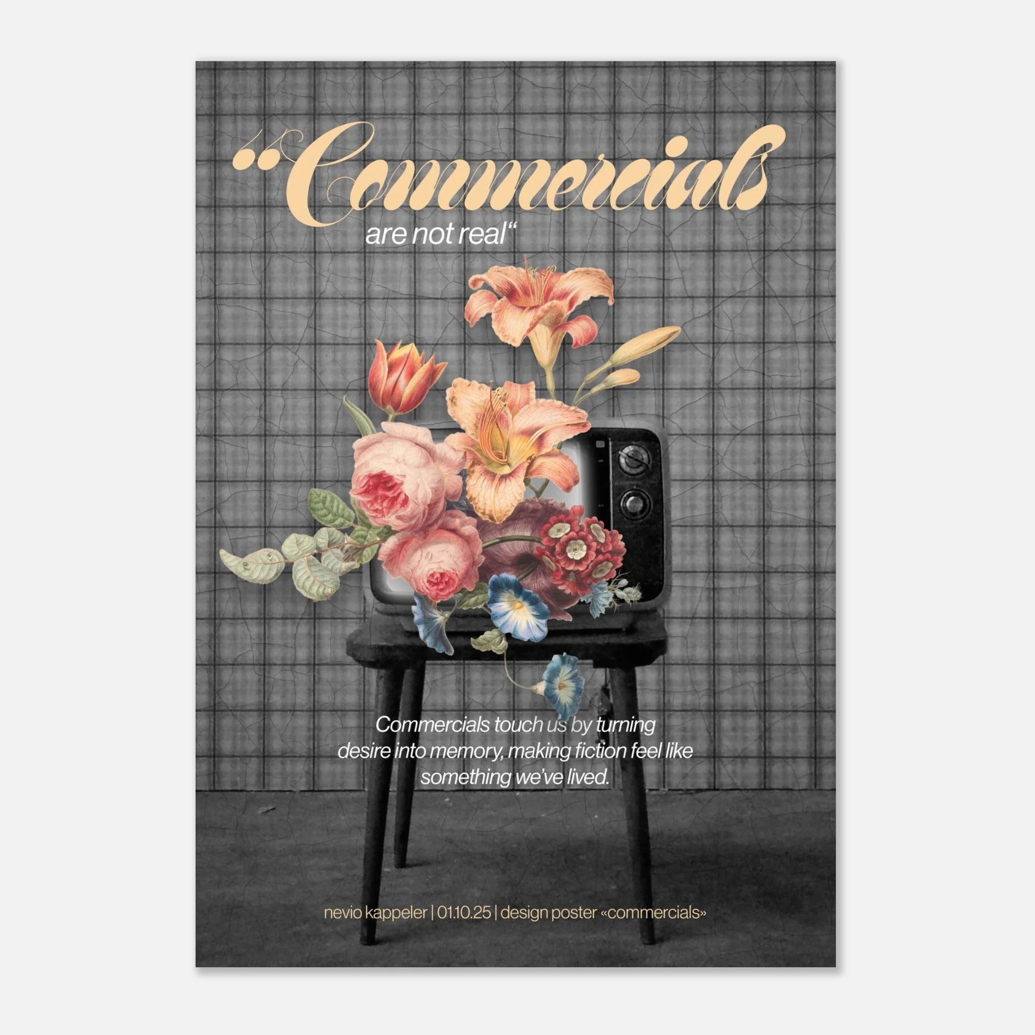 "commercials" poster