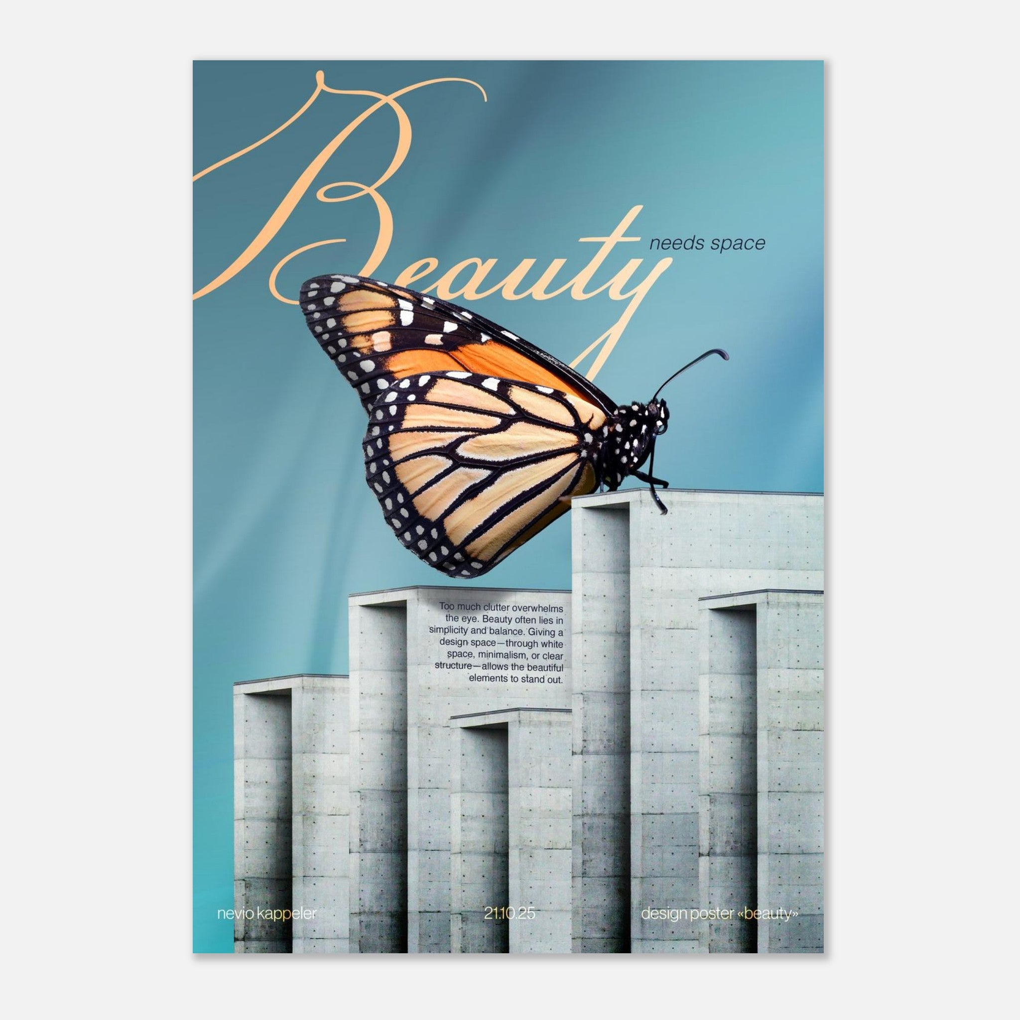 "beauty" poster