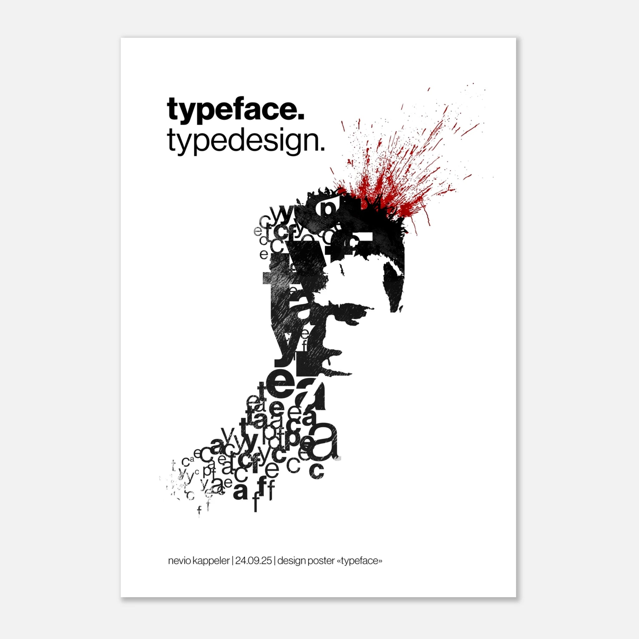 "typeface" poster